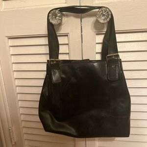 Nine & Co. Elegant Black Shoulder Bag